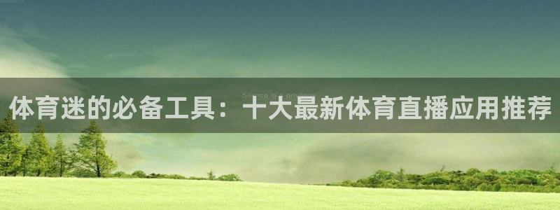 体育迷的必备工具：十大最新体育直播应用推荐